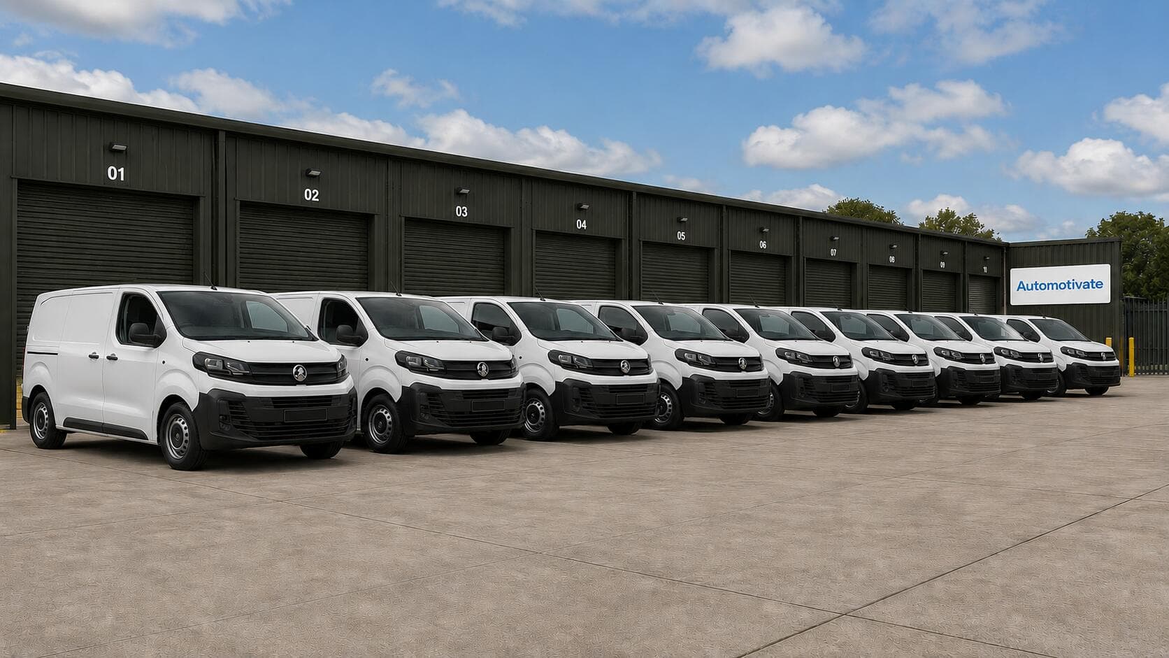 Commercial vehicles available with business finance through Automotivate